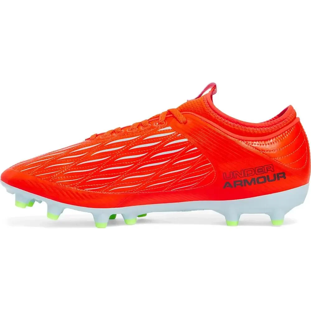 Under Armour Magnetico Elite 4 FG Mens Soccer Cleats Size 10.5 Orange/Yellow New